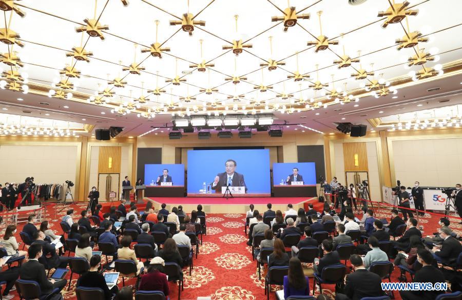 Chinese premier meets press after annual legislative session