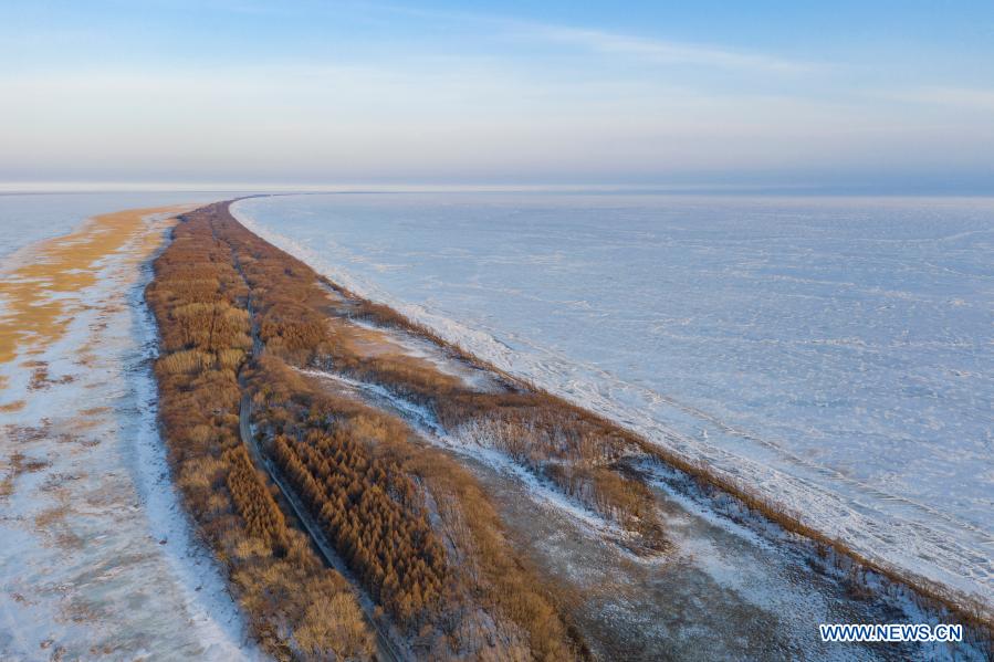 Scenery of Xingkai Lake