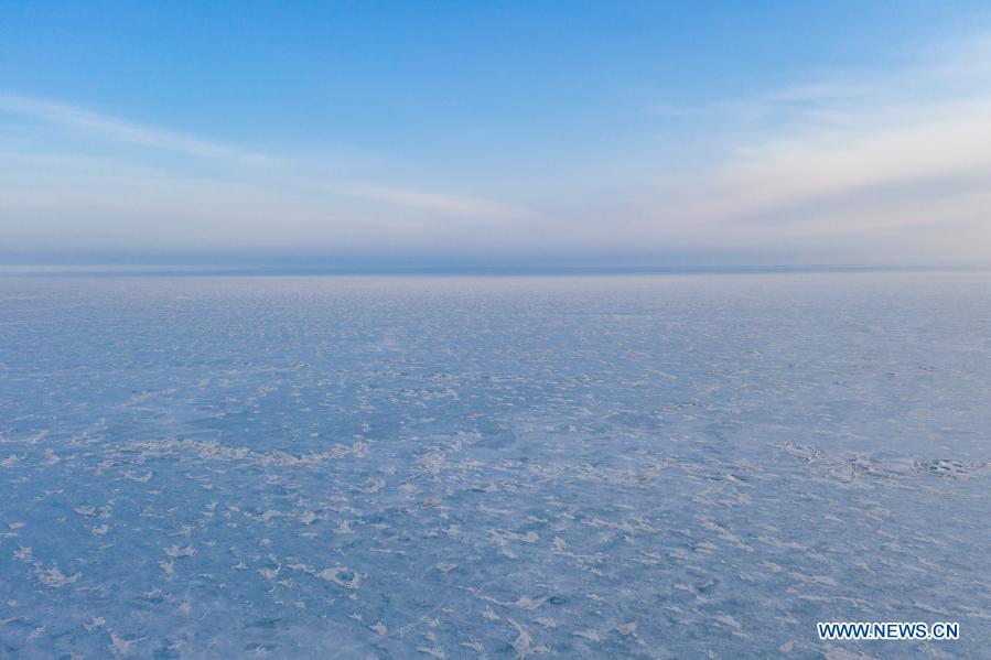 Scenery of Xingkai Lake