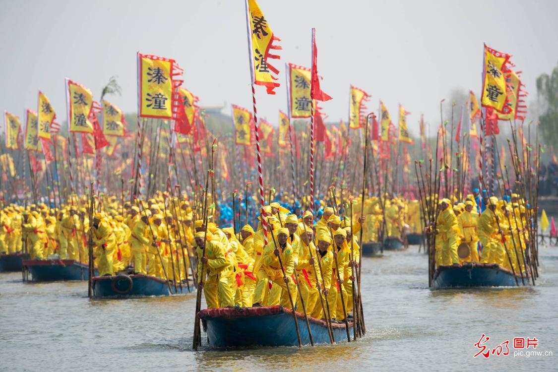 Qintong Boat Festival tops China in Dragon Boat Racing