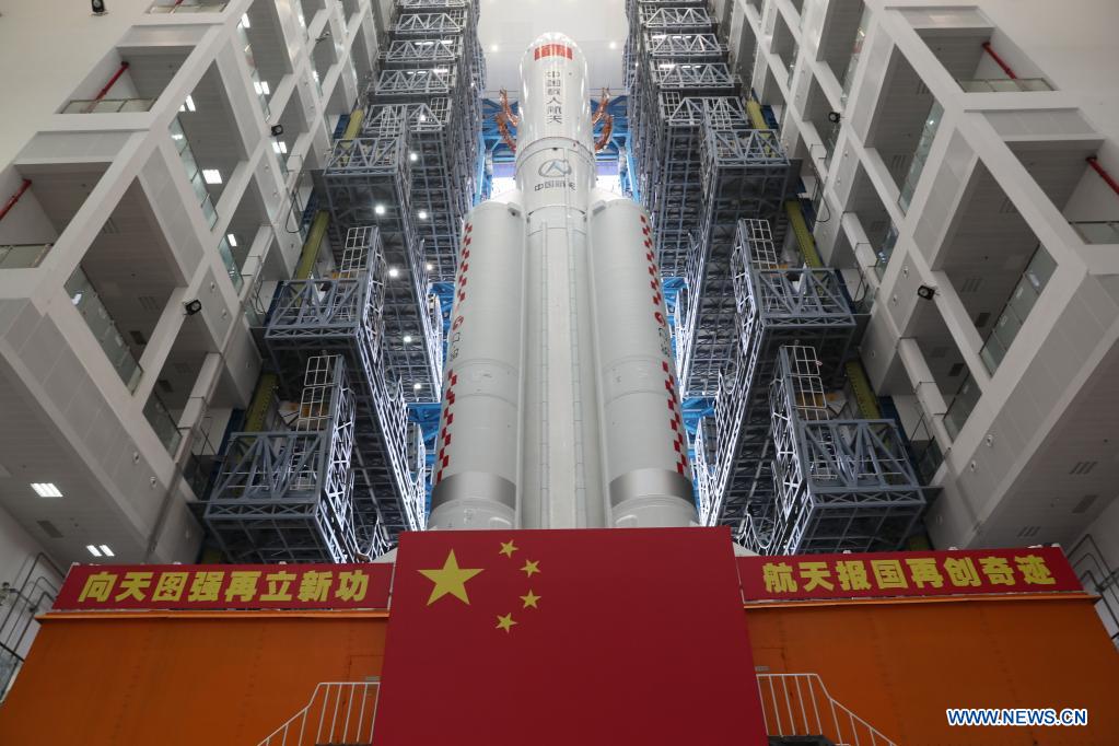 China prepares to launch space station core module