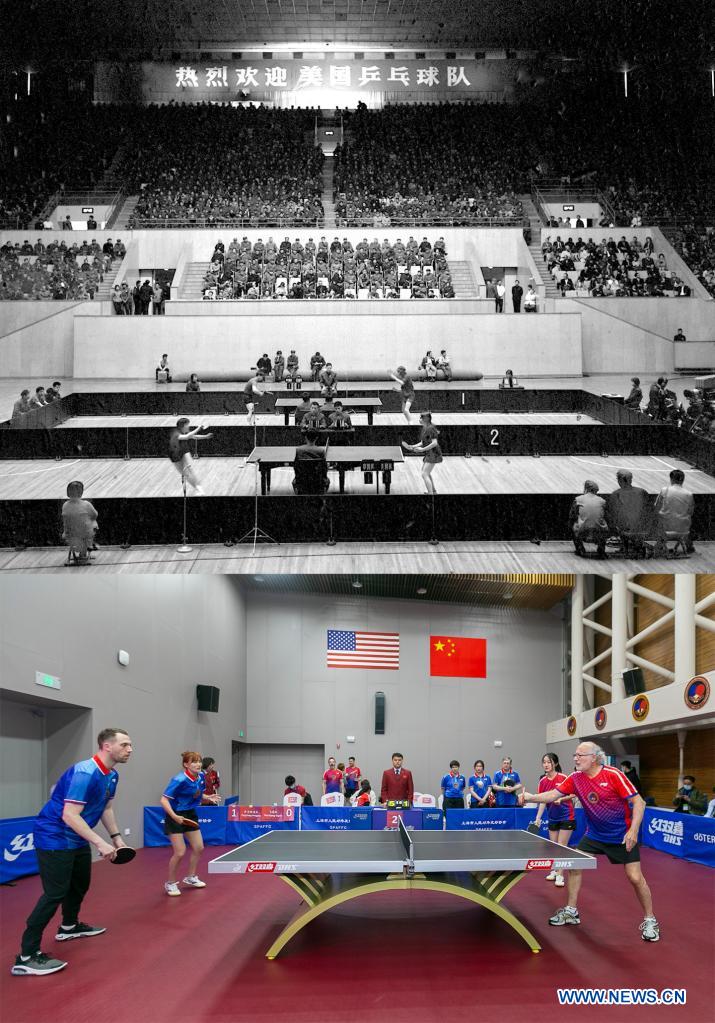 Pic story: history of China-U.S. Ping-Pong Diplomacy