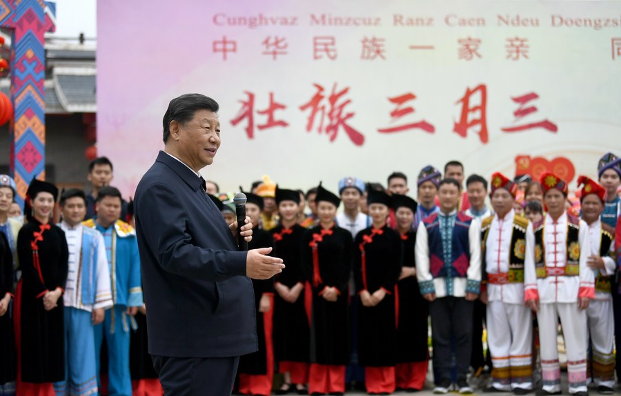 Xi Focus: Xi stresses advancing high-quality development in border ethnic regions