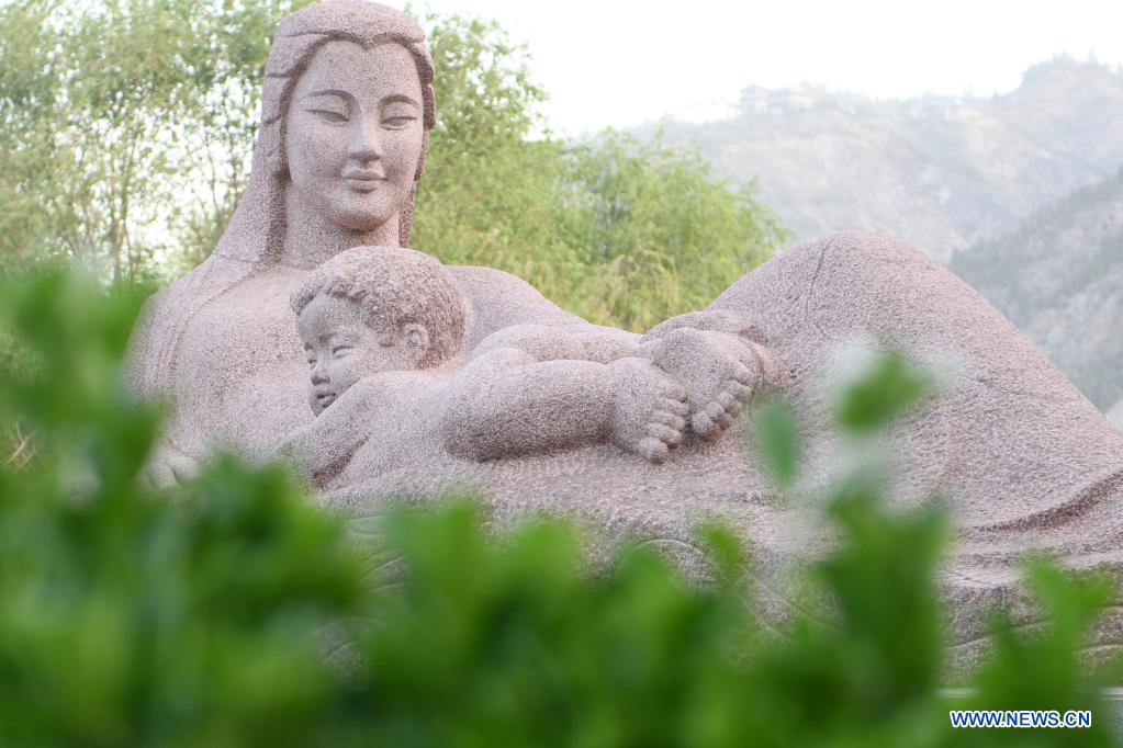 Scenery of Yellow River section in Lanzhou