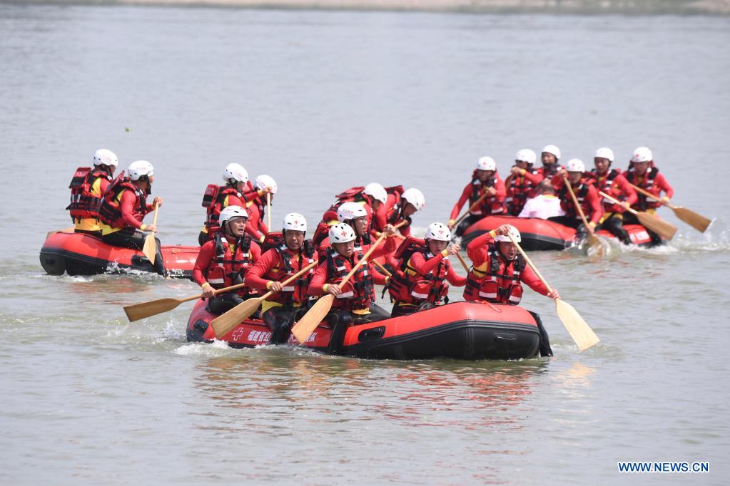 Emergency rescue drill held in Fuzhou
