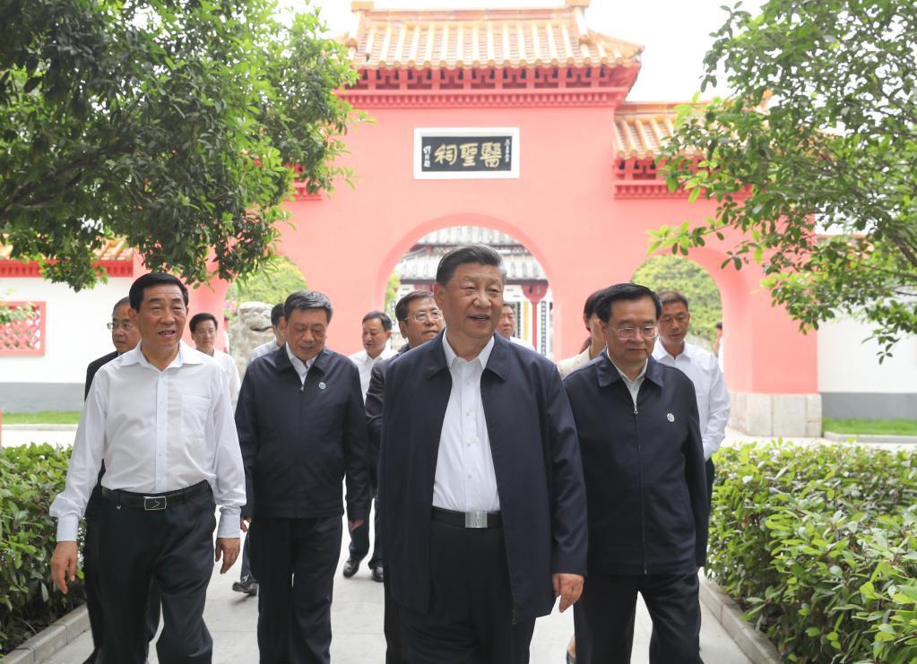 Xi inspects central Chinese city Nanyang