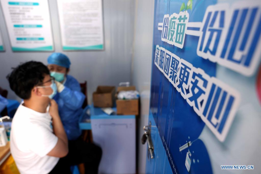 COVID-19 vaccination underway in east China's Anhui