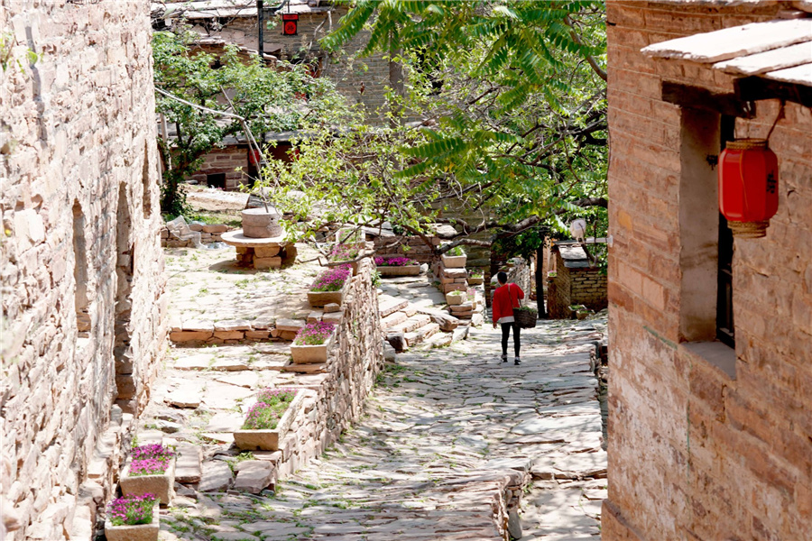 Centuries old village thriving on tourism