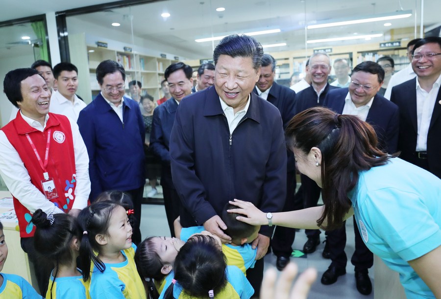 Xi Focus: Nurturing, encouraging China's children