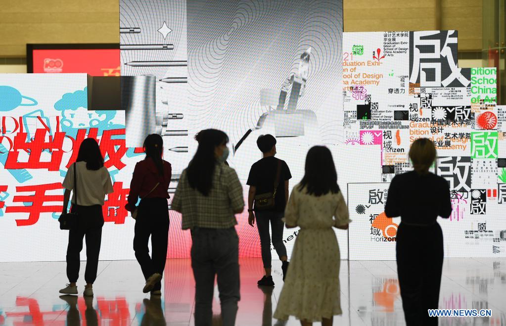 In pics: exhibition featuring graduates' works of China Academy of Art in Hangzhou
