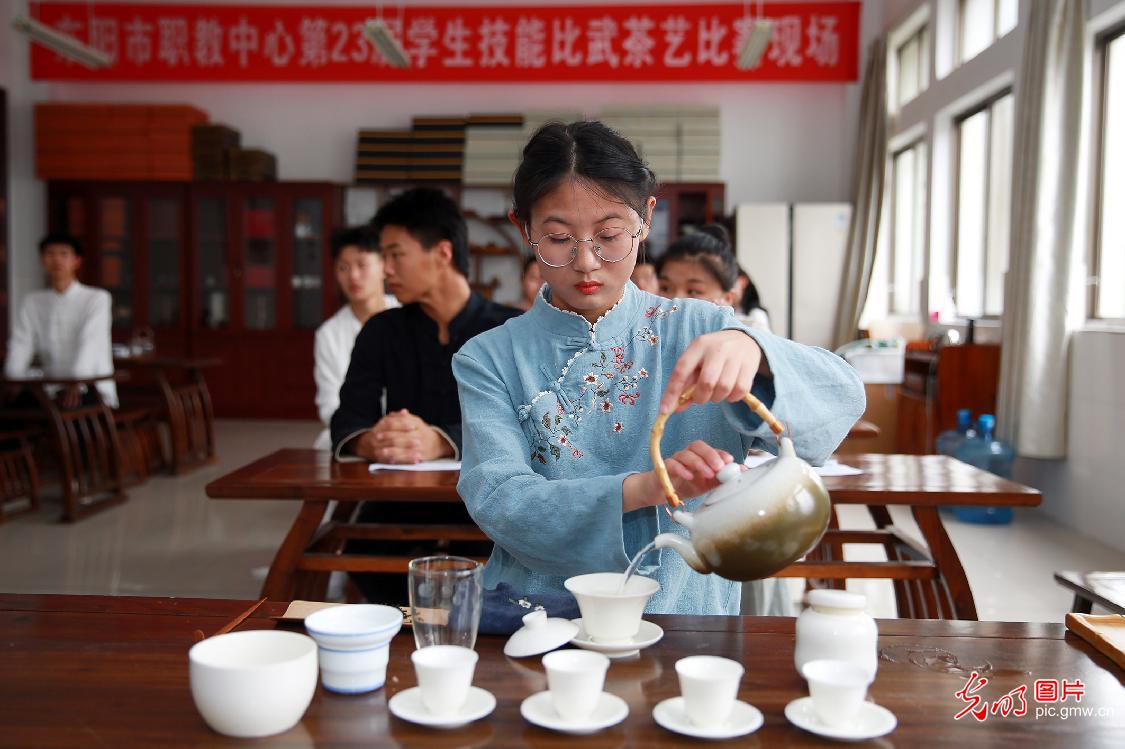 Vocational skills competition held in SE China's Zhejiang