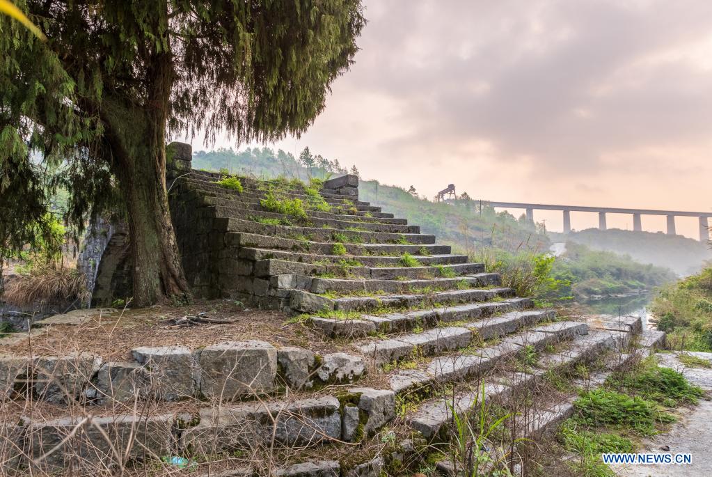 In pics: Mengjia ancient bridge in Guizhou