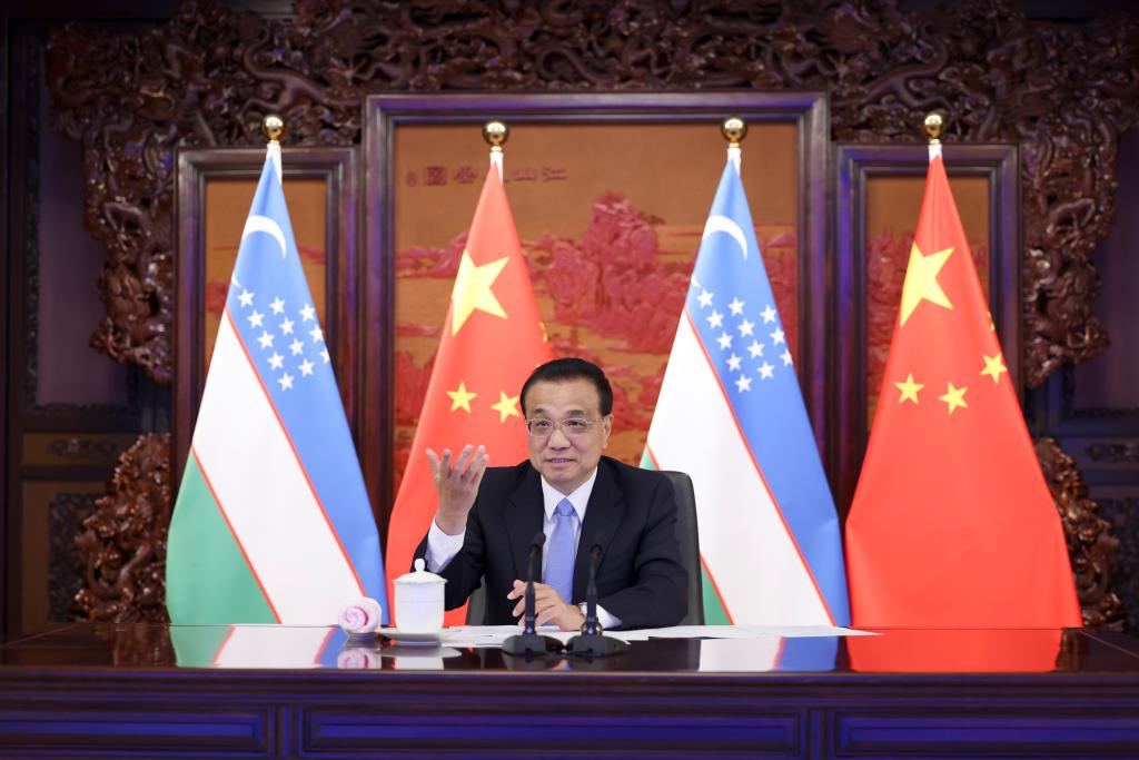 China vows to boost ties with Uzbekistan