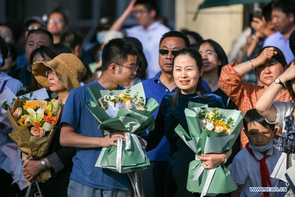 Annual college entrance exam concludes in some parts of China