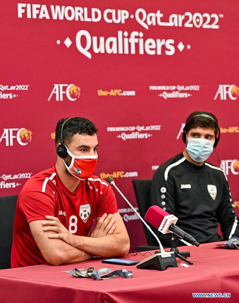 Press conference held ahead of FIFA World Cup Qatar 2022 Qulifier