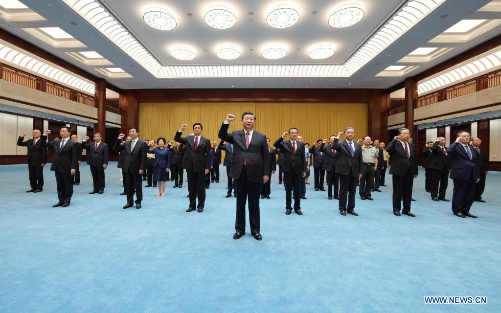 Xi stresses drawing strength from CPC history to forge ahead