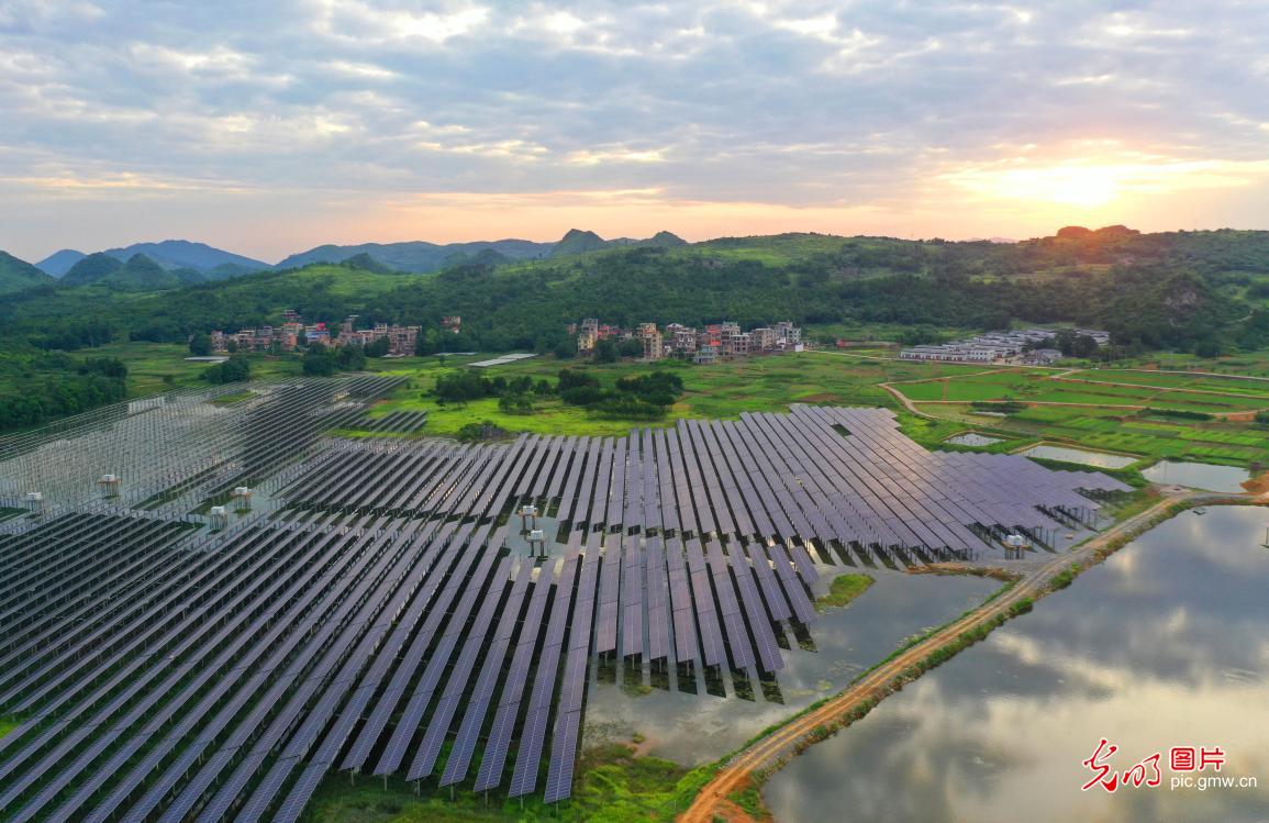 PV power station aids green development in Yongzhou, C China's Hunan