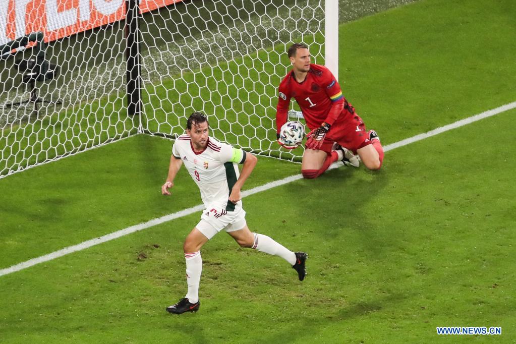 Germany work out 2-2 draw with resilient Hungary to secure last 16 in Euro 2020