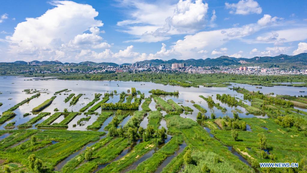 Scenery of Caohai National Nature Reserve in Guizhou