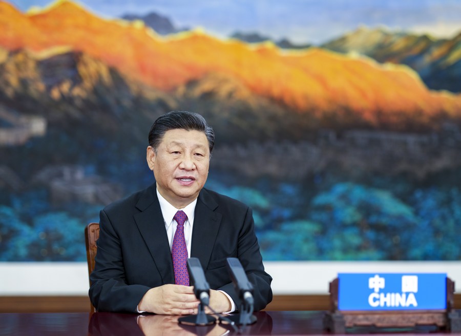 Xi urges APEC solidarity to fight COVID-19, promote economic recovery