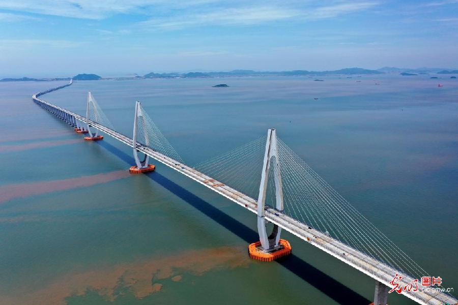 Bridge renovated in SE China's Zhejiang