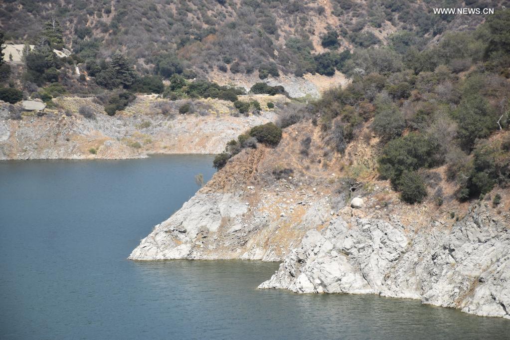 Drought hits San Gabriel Reservoir in Los Angeles County