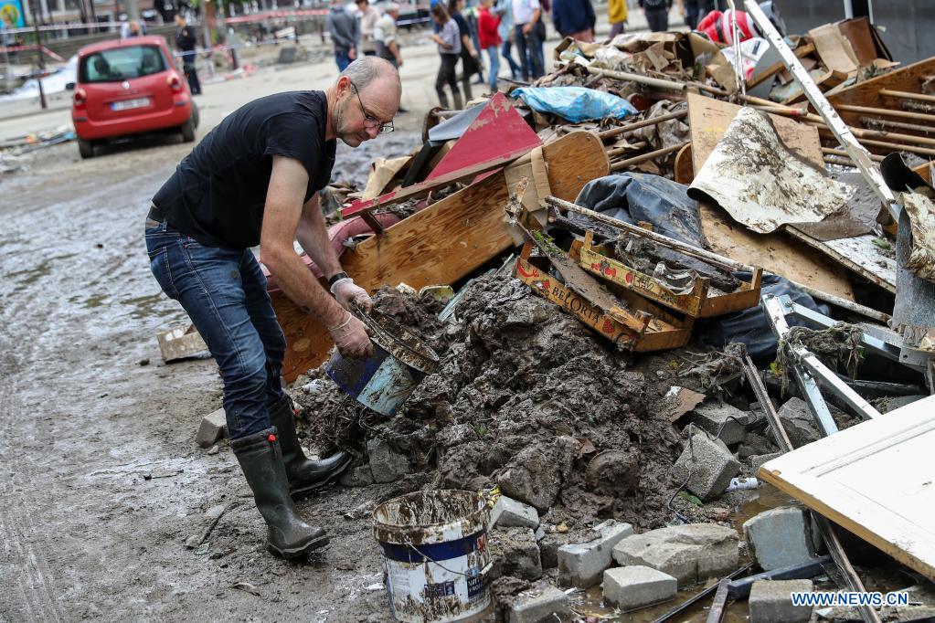 Belgium declares national day of mourning as flood toll rises