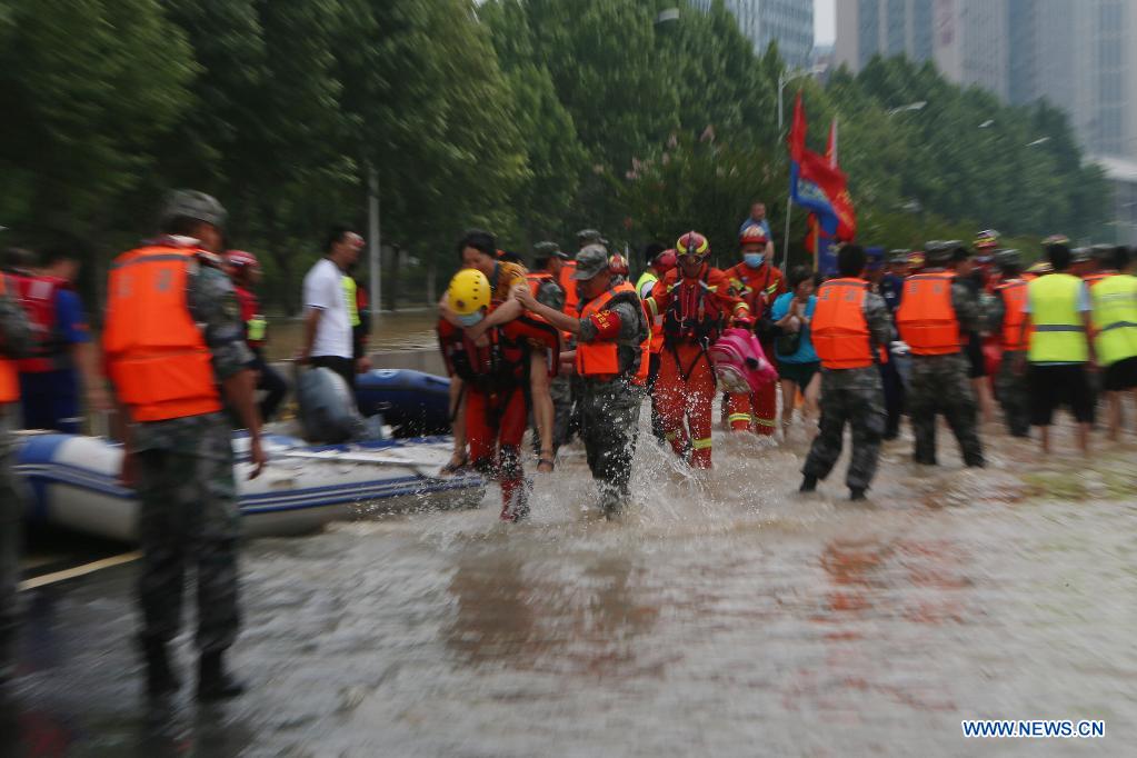 Race to evacuate patients as hospitals flooded by rainstorms
