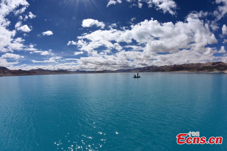 2nd scientific expedition team conducts lake research in Tibet
