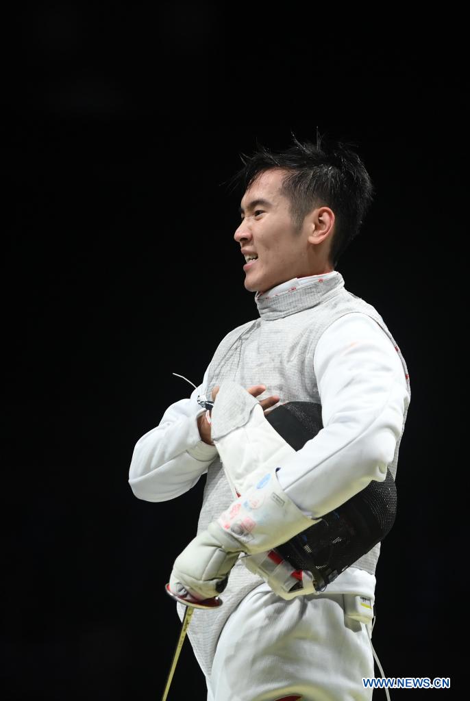 Highlights of men's foil individual table of 64 at Tokyo Olympics