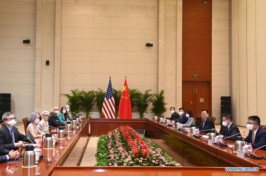 China urges U.S. to change misguided mindset