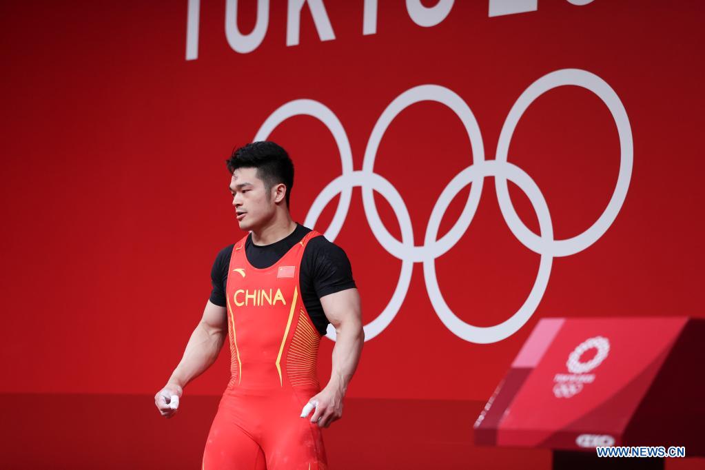 Chinese weightlifter Shi wins back-to-back Olympic gold