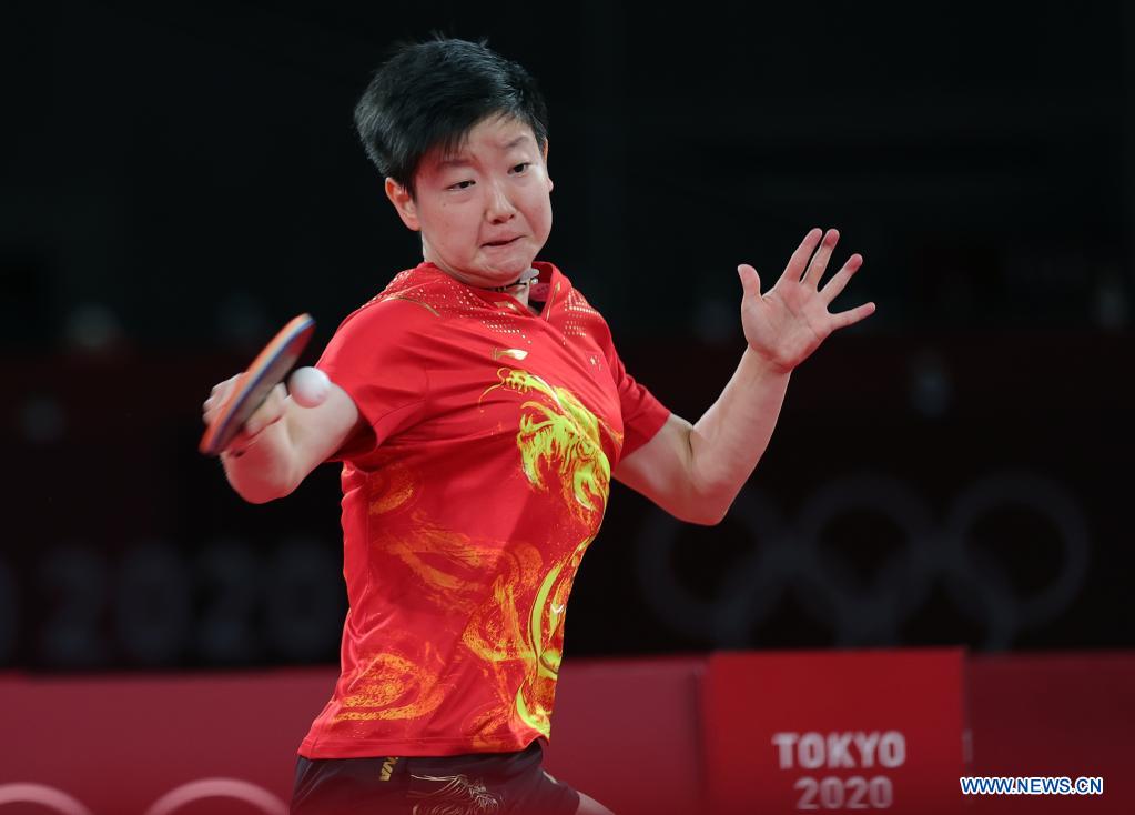 Chen, Sun to feature in all-China table tennis women's singles final