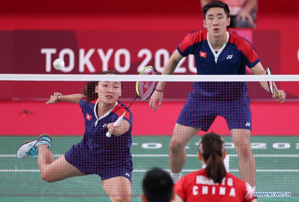 China ensures badminton mixed doubles gold at Tokyo Olympics