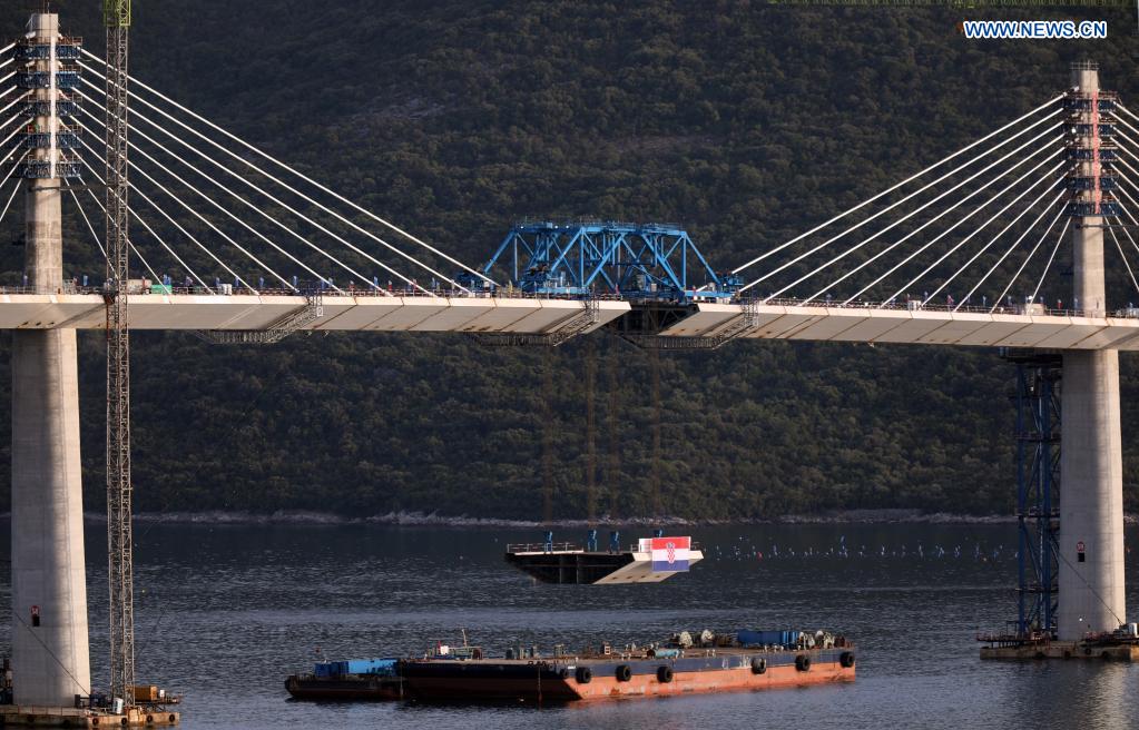 Croatia marks connection of long-awaited Peljesac Bridge