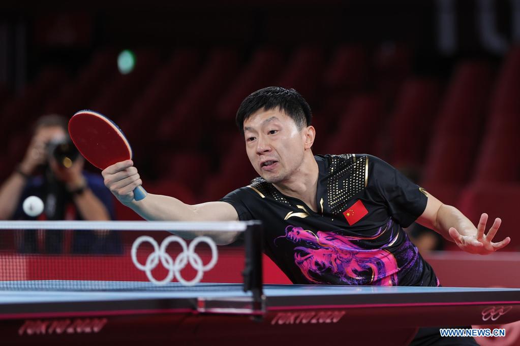 China's Ma wins unprecedented back-to-back Olympic singles titles