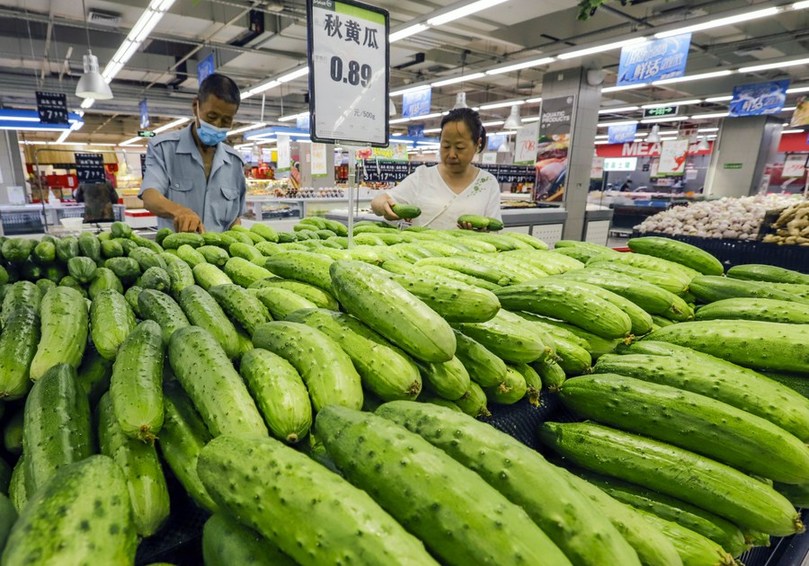 China agricultural product wholesale prices edge up