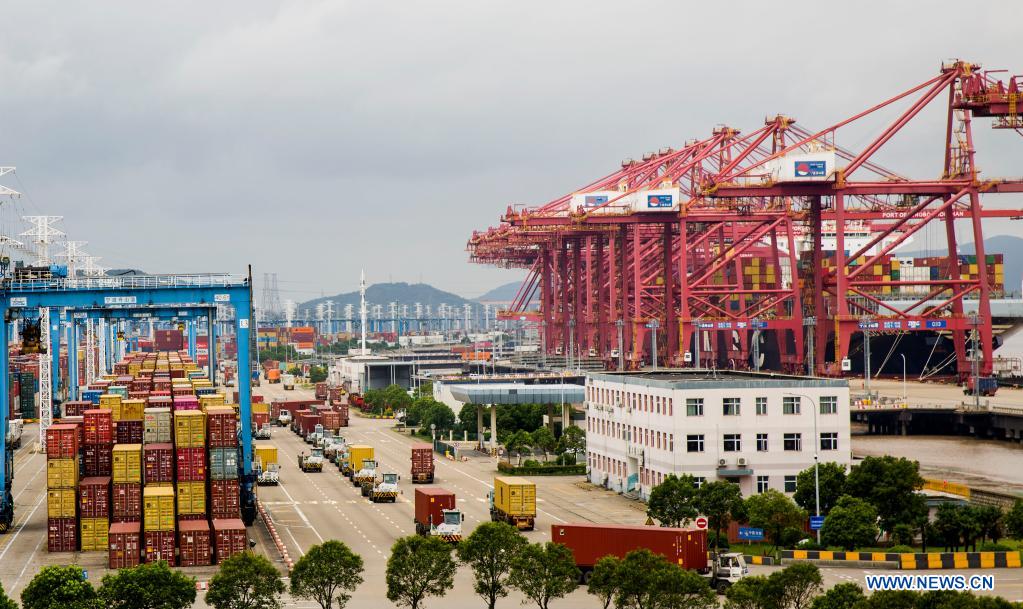 Ningbo-Zhoushan Port sees container throughput reach 20 mln TEUs