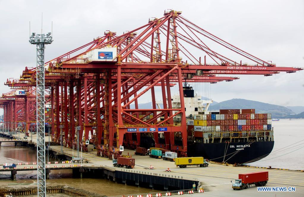 Ningbo-Zhoushan Port sees container throughput reach 20 mln TEUs