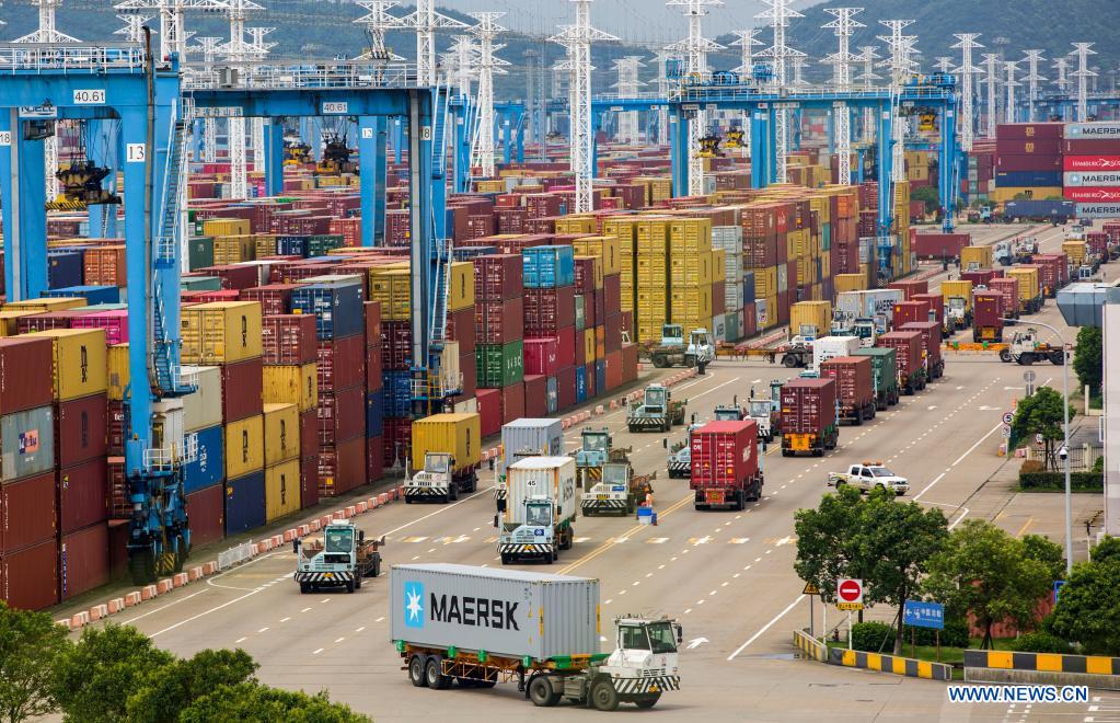 Ningbo-Zhoushan Port sees container throughput reach 20 mln TEUs