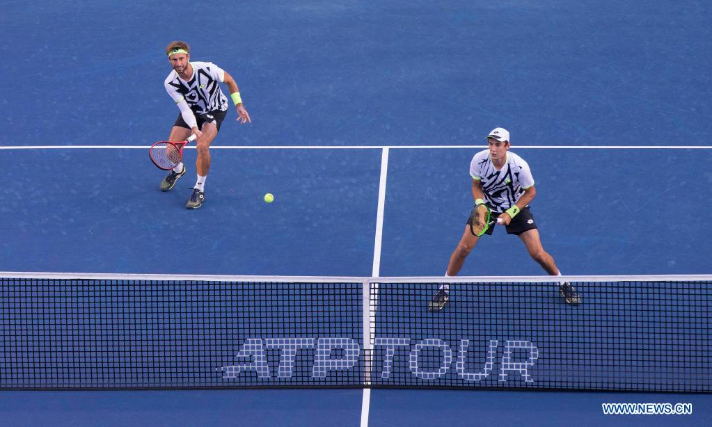Highlights of men's doubles semifinals at 2021 National Bank Open