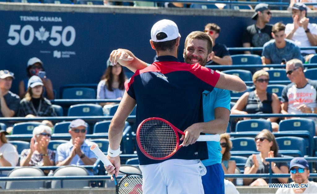 Highlights of men's doubles semifinals at 2021 National Bank Open
