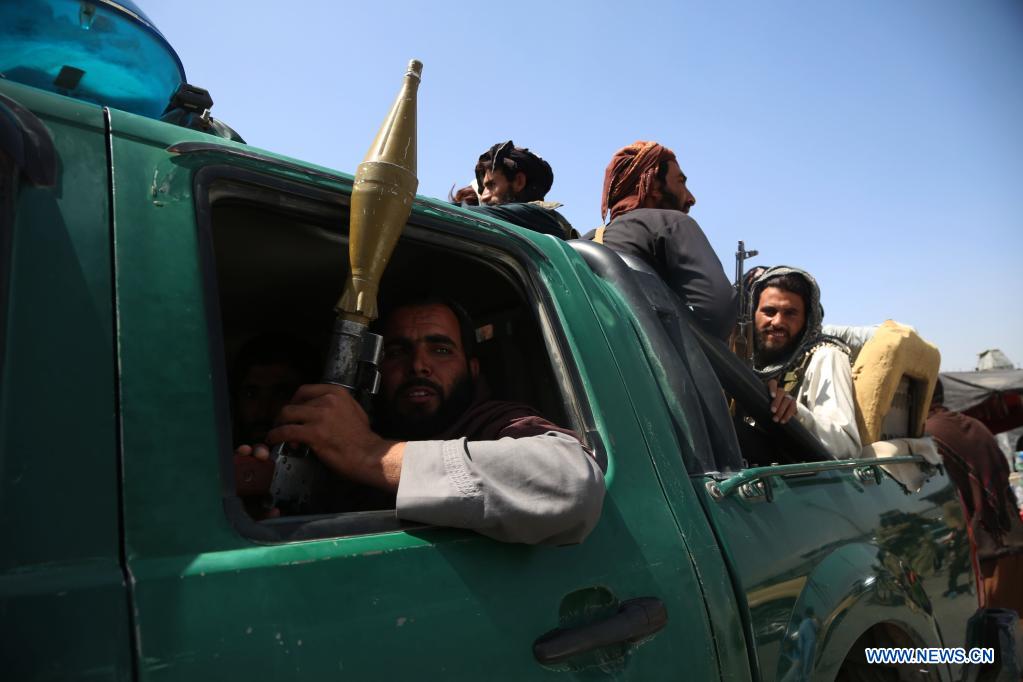 In pics: Taliban fighters in Kabul