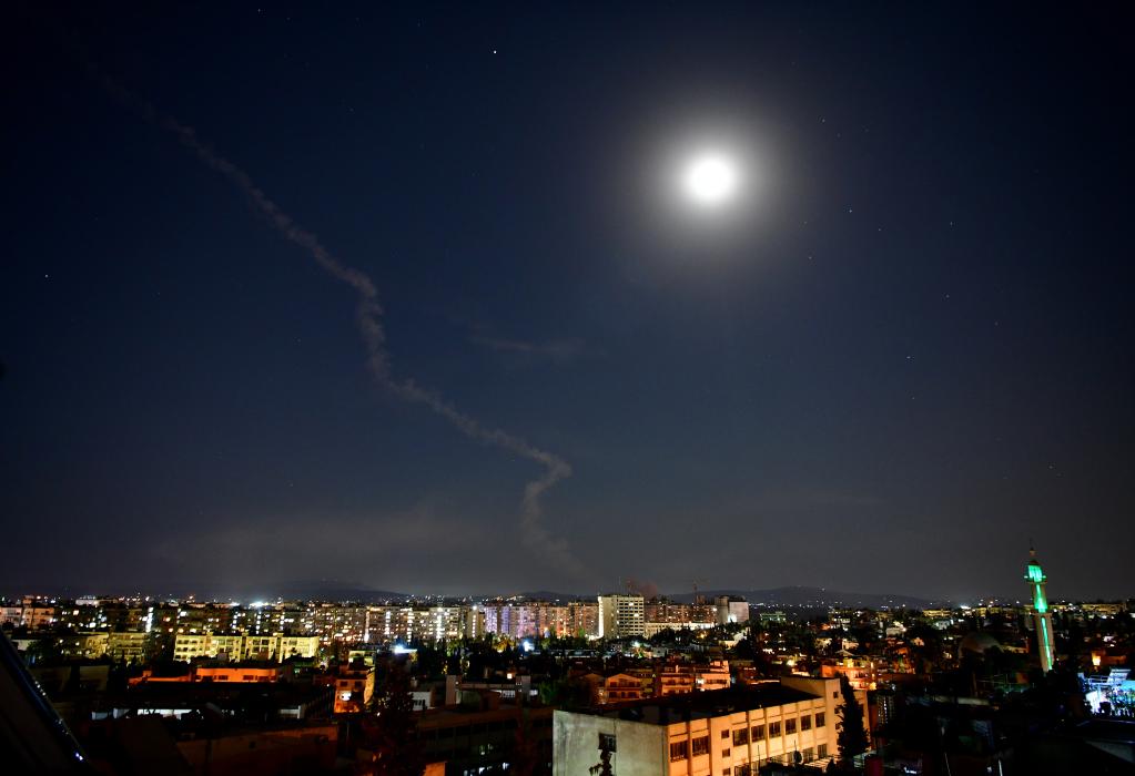 Israel launches missile strikes at Syria's Damascus, Homs