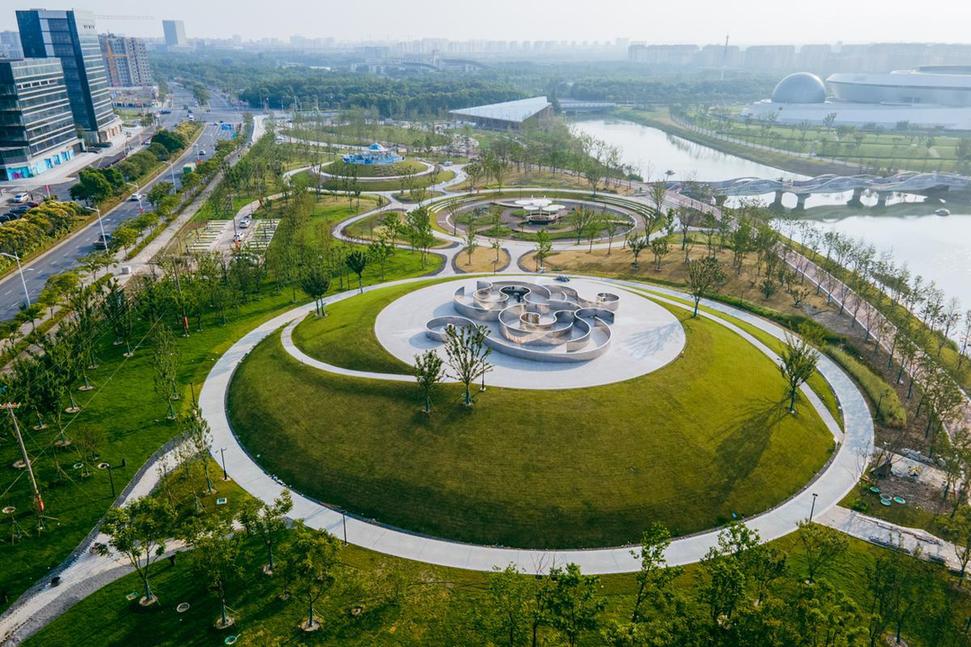 'Sponge park' begins trial operations in Shanghai