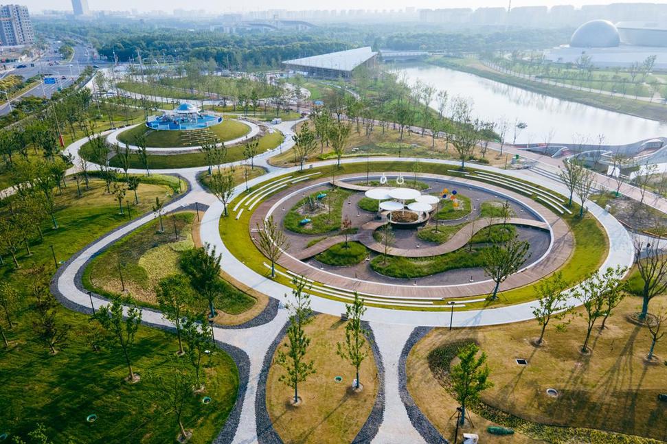 'Sponge park' begins trial operations in Shanghai
