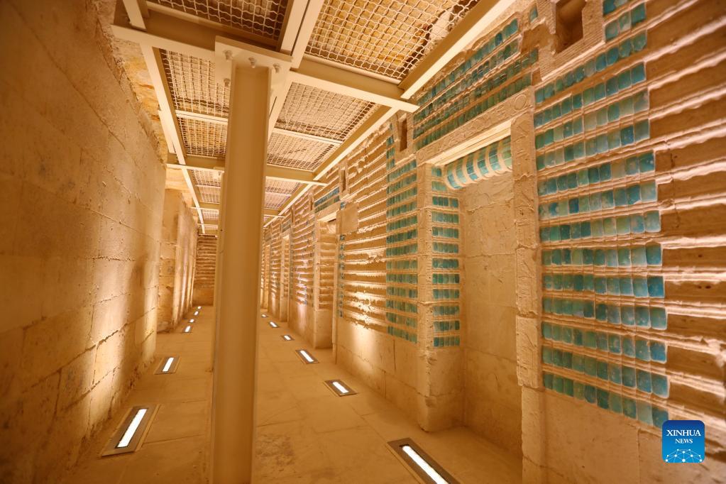 Egypt opens south tomb of King Djoser after restoration