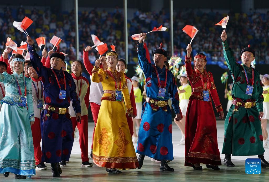 Highlights of opening ceremony for China's 14th National Games