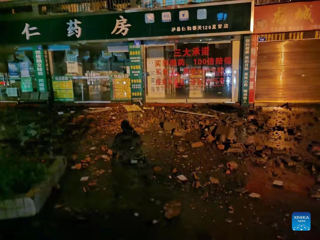 6.0-magnitude quake in SW China's Sichuan kills 2, injures 3