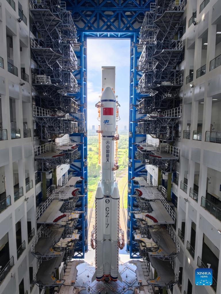 China prepares to launch Tianzhou-3 cargo spacecraft